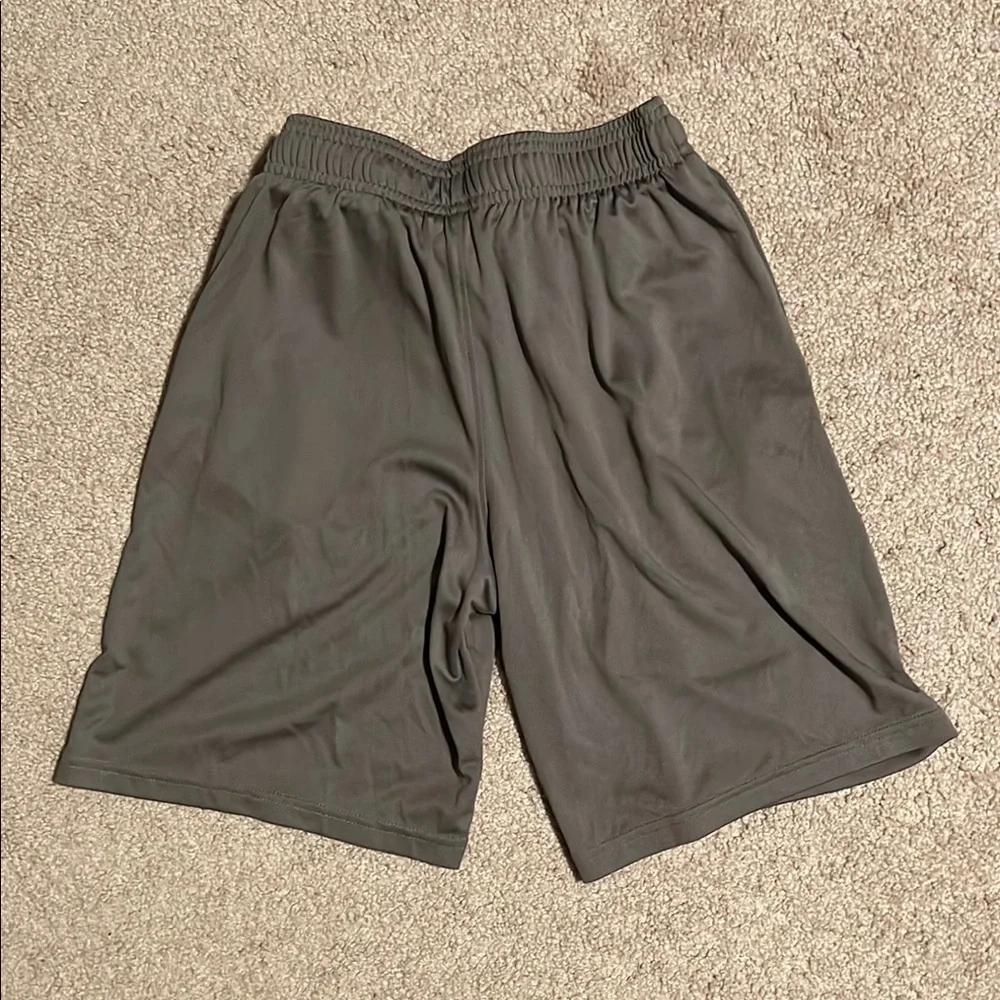 Under Armour Boys Gray Athletic Performance Shorts